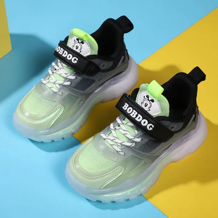 Bobdog%20Children's%20Shoes%20Boys%20Running%20Shoes%20Spring%20and%20Autumn%20New%20Children's%20Soft%20Bottom%20Breathable%20Versatile%20Female%20Luminous%20Shoes%20Dad%20Shoes%20-%20Image%207