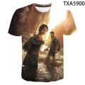 Boy Girl Kids Last Of Us 2 The Last Of Us Part 2 Fashion Men Women Children 3D Printed T Shirt Short Sleeve Casual Tops Tee. 