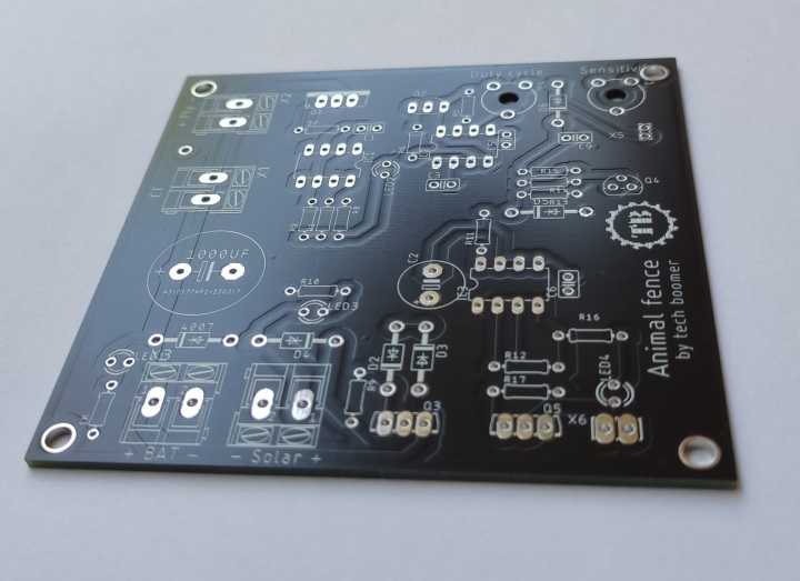 10KM Electric Fence Energizer Livestock High Voltage Pulse Controller High-Decibel PCB Electric Fence Circuit