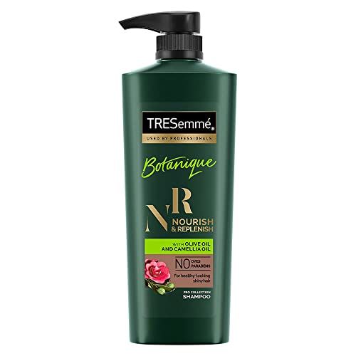 TRESemme Botanique Nourish & Replenish Shampoo 580 ml|| With Olive & Camellia Oil for Frizz Control & Hair Growth|| Paraben Free|| Smoothens Dry Hair  (FROM INDIA SAB)