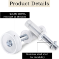 Bifold Door Repair Kit Bi-Fold Door Top Roller Guide Wheel Bifold Door Hardware Kit 4PCS. 