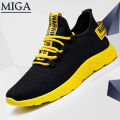 Men's Korean version of lace-up comfortable and light running boys shoes soft bottom trend jogging shoes casual sports shoes.. 