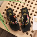 2024 Fashion Women Flip Flops Summer Beach Platform Slippers Casual Outside Wedges Sandals Summer Women Shoes. 