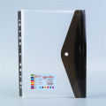A4 Size Plastic File Folders Wallets Colorful Document Files Envelope Bags for School Office Home Supplies. 