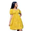 High Quality Fashionable short frocks for women. 