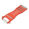 Plastic Frame Vegetable Fruit Slicer Peeler Shredder. 