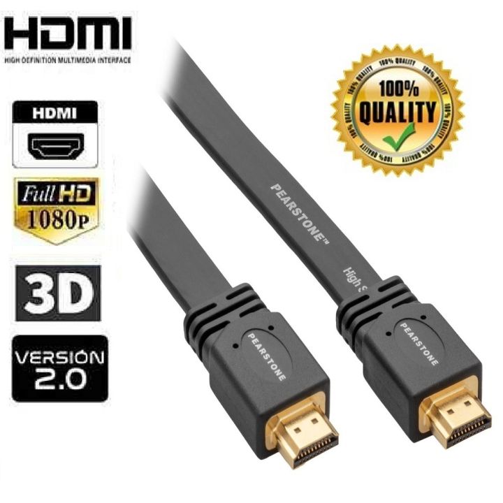 (1.5M / 3M / 5M / 10M / 20M / 30M) 1080P HDMI-compatible Cable 1.5m ...