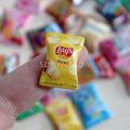 1/6 Scale Dollhouse Snack Mini Potato Chips Barbies Blyth Doll House Pretend Play Kitchen Accessories. 