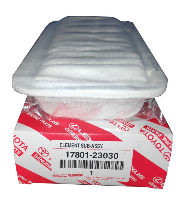 Air Filter For Toyota Car 17801-23030 A196 Belta Passo Vitz Yaris