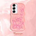 BILI for Samsung S25 S25+ S25 Ultra 5G Back Cover Flutter Butterfly Pattern Design Wavy Soft Silicone Mobile Phone Covers. 