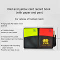 Soccer Referee Cards with Coin Whistle Keychain Red Card  Football Referee Kit Sunlight Mall. 