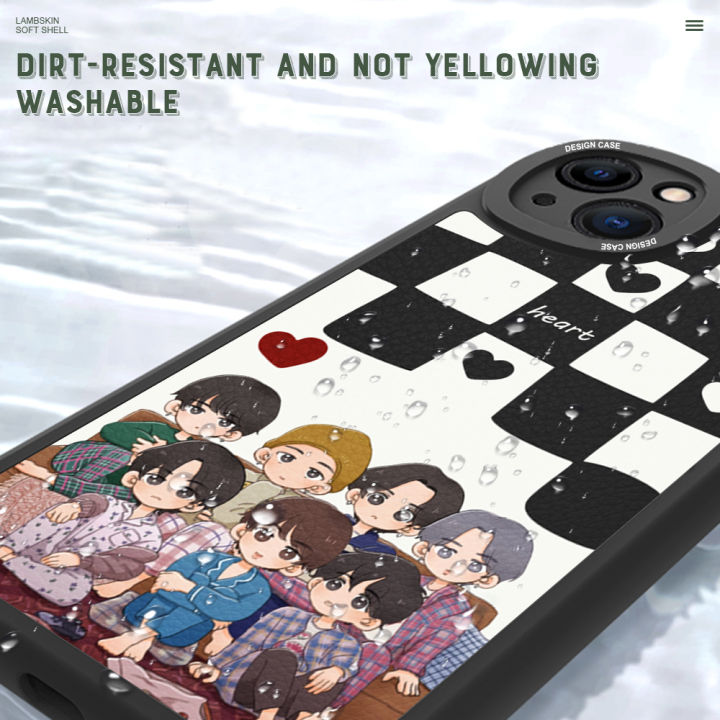 DEL%20for%20OPPO%20F19%20/%20A95%20/%20A74%204G%20Mobile%20Cover%20Boy%20Group%20BTS%20Square%20Phone%20Case%20PU%20Leather%20Soft%20Silicone%20Edge%20Back%20Cover%20-%20Image%207