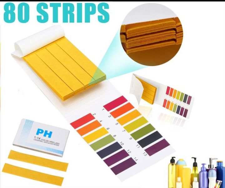 5 Copies 400 Pcs Universal PH Indicator Paper Litmus Acid Indicator ...