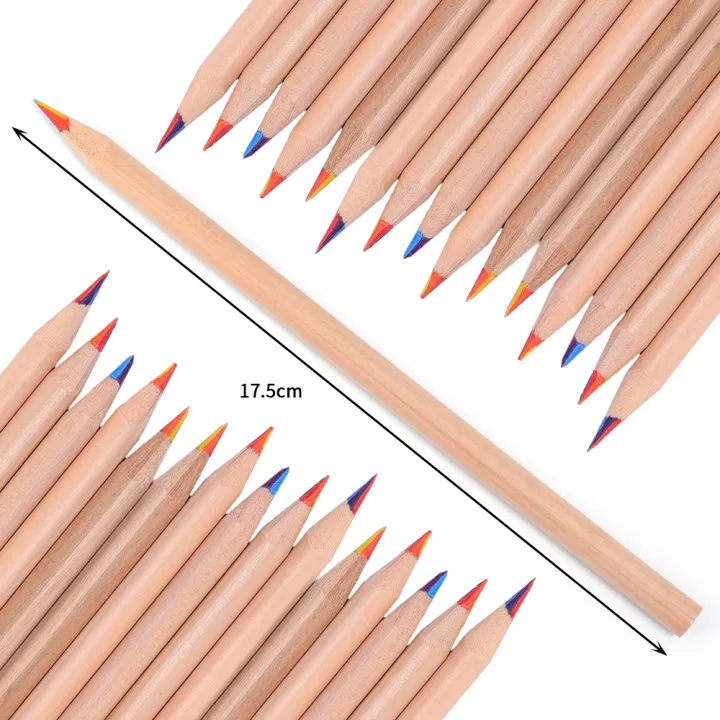 1/5/10Pcs%20Wood%207%20Colors%20Rainbow%20Core%20Colored%20Pencils%20DIY%20Cute%20Color%20Pencil%20For%20Kid%20School%20Graffiti%20Drawing%20Painting%20-%20Image%206
