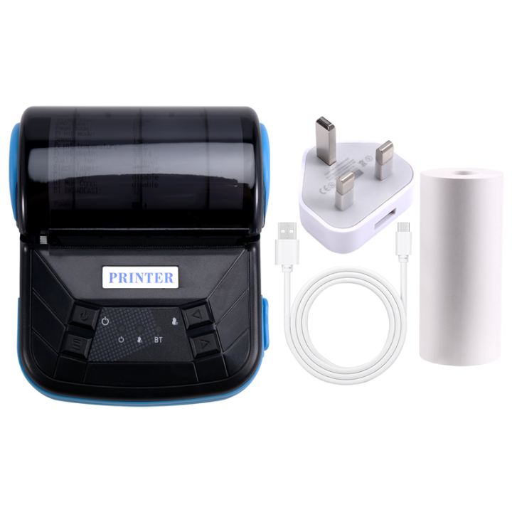 80mm Mini Thermal Printer Exquisite Design Portable Inkless Printer for ...