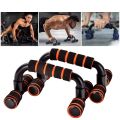 2X Handle Push Up Stands Pull Gym Bar Workout Training Exercise Home Fitness. 