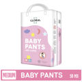 GLOBAL BABY PANTS MEDIUM 50pcs Jumbo pack. 