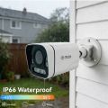 ITECH 5MP 40m Dual Light Camera 4K With Audio DC 5MP Super HD Infrared Night Vision Bullet Water Proof Video Surveillance. 