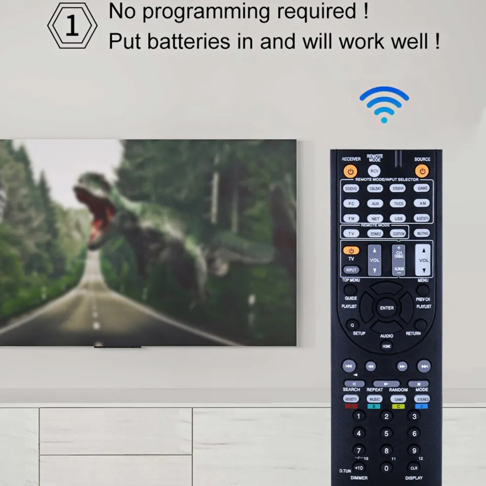 RC-879M Replace Remote Control Compatible with Onkyo TX