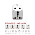 Multifunction EU German Conversion Plug To Universal French Russian Europe The Maldives Thailand Transform Plugs Travel Adapter. 