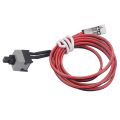 20.5" Long Power Button Switch Cable for PC Switches Reset Computer. 