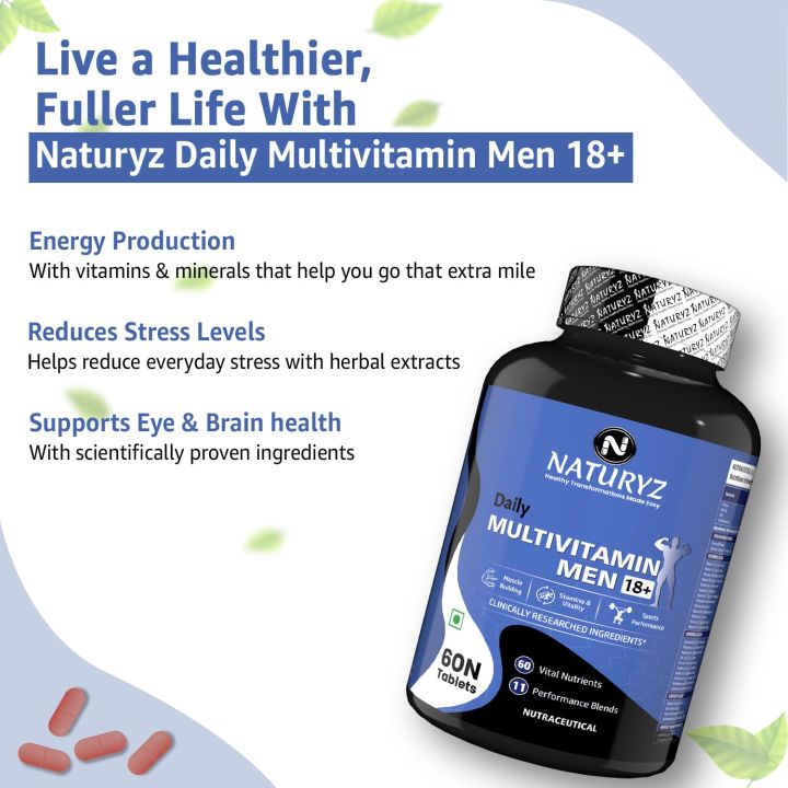 NATURYZ%20Daily%20Multivitamin%20Men%2018+%20with%20Highest%2060%20Nutrients%20(Vitamins,%20Minerals,%20Amino%20acids,%20Enzymes,%20Antioxidants,%20Herbal%20Extracts%20with%20Omega%203)%20and%2011%20Performance%20Blends%20for%20Muscle%20growth,%20Strength%20&%20Immunity-%2060%20Tablets(FROM%20INDIA)NUZ%20-%20Image%206