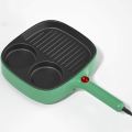 3 in 1 Multi-Functional Non-Stick Smokeless Electric Frying Pan. 