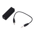 Ground Loop Noise Filter Isolator 3.5mm Cable For Home Stereo Car Audio System. 