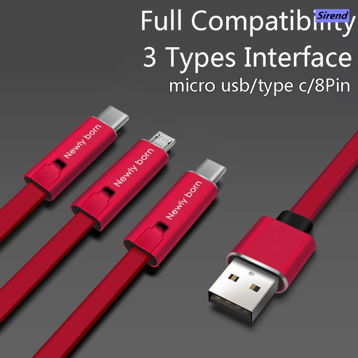 Sirend BAECOAR Newly Born Micro USB Type C Cable Durable Repairable ...
