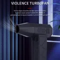 Geevorks Handheld Brushless Motor Jet Fan 130,000RPM Turbofan 200W High Power Dust Blower Compressed Air Duster Keyboard Cleaning Tool with Type-C Charging Interface. 