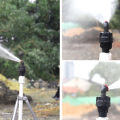 1/2" 360° Rotating Nozzle Lawn Irrigation Sprinklers Thread Long Distance Spray XUANTING. 