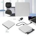 External CD DVD Drive USB 3.0 RW Writer Burner Reader for Laptop White. 