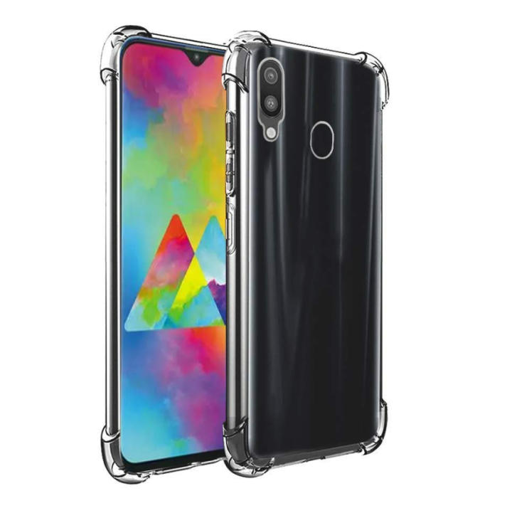 Transparent Back Cover For Samsung Galaxy M20