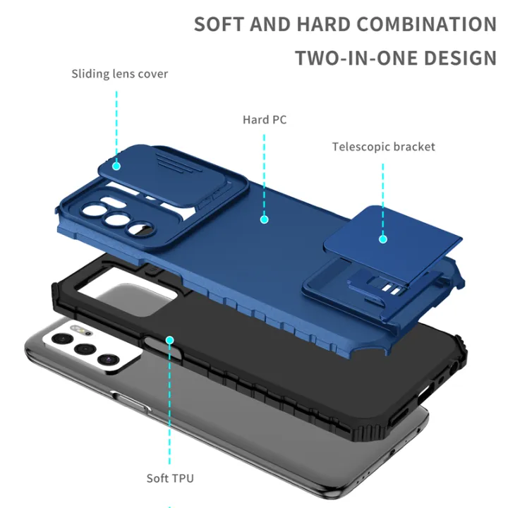 For%20OPPO%20A16%20Phone%20Case%20Hard%20Sliding%20Lens%20Protect%20Kickstand%20Back%20Cover%20-%20Image%203