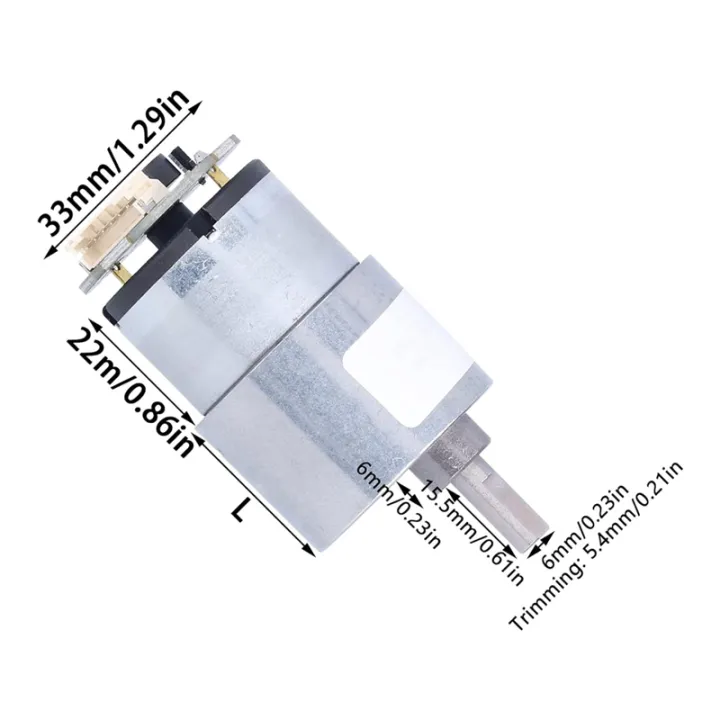 Electric%20Micro%20DC%2012V%20Speed%20Reduction%20Gear%20Motor%20with%20Encoder%20Supporting%20Forward%20Reverse%20Movement%20-%20Image%202