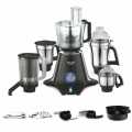 Preethi - MG-218 Zodiac mixer grinder 750 watt Black/Light Grey 5 jars - 3 In 1. 