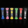 6pcs/ Set Sand Glass Timer Hourglass for Cooking Baking Game Exercise Decoration. 