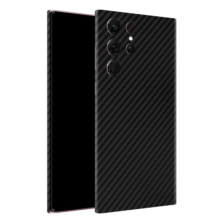 Samsung Galaxy S22 Ultra Carbon Fibre Skin Back Sticker  - Premium Quality - HOCO Brand