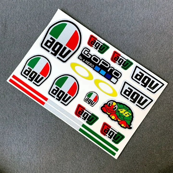 3M%20Reflective%20AGV%20Logo%20Car%20Motorcycle%20Whole%20SET%20Sticker%20Decals%20for%20HNJ%20helmet%20-%20Image%202