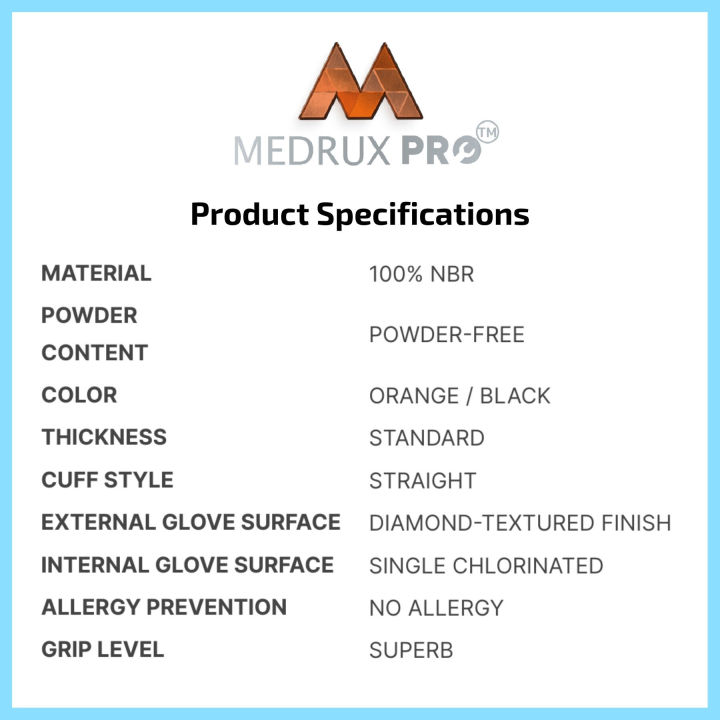 MEDRUX%20PRO%C2%AE%20Diamond%20Texture%20Mechanic%20Glove%20Powder%20Free%20Nitrile%20100%20Pcs%20(1%20Box)%20%7C%20Sizes%20M%20to%20XL%20%7C%20Disposable%20Hand%20Gloves,%20Rubber%20Glove%20Nitrile,%20Sarung%20Tangan%20Getah,%20Rubber%20Gloves,%20Disposable%20Work%20Glove,%20%E4%B8%80%E6%AC%A1%E6%80%A7%E6%89%8B%E5%A5%97%20%7C%208%20Mil%20%7C%20100%25%20Nitrile%20Buratadine%20Rubber%20-%20Image%207