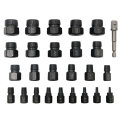 26Pcs Screw Bolt Extractor Drill Bit Set Disassemble Screws Bolt Stripped Broken Remover Tools. 