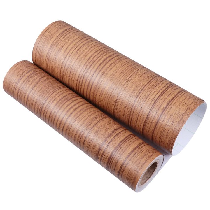 60 x 100Cm Wood Design Decals Home Office PVC Self Adhesive Wood Grain Sticker Decal For Dormitory Home Decoration