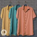 Men's Cotton Short Sleeve Casual Shirt ( M TO XXXL ). 