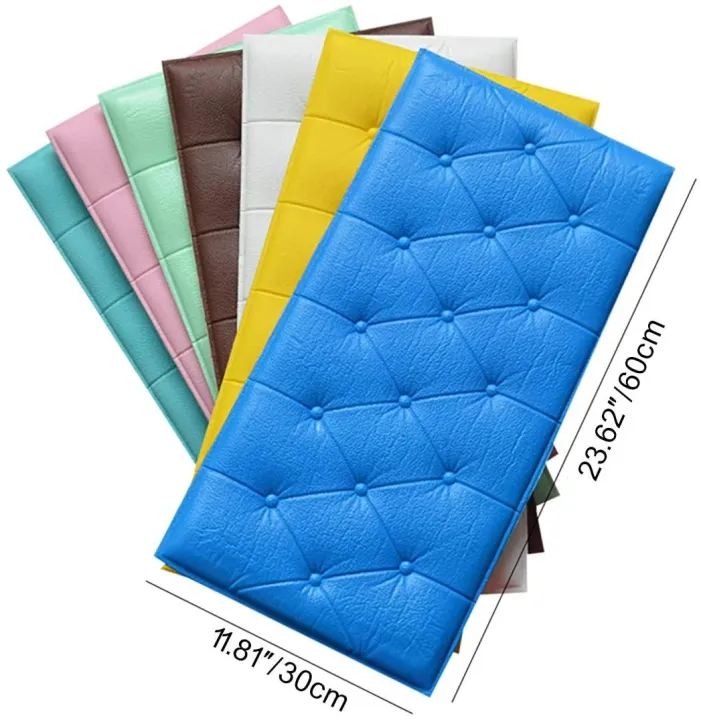 Anti-collision%2023.6"x11.8"%20PE%20for%20Bed%20Headboards%20Bathroom%20Self%20Adhesive%20Background%20Soft%20Cushion%20Wall%20Panels%20Wall%20Decoration%20Peel%20and%20Stick%20Foam%20Wall%20Sticker%20-%20Image%202