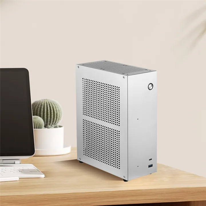 Desktop%20Chassis%20ITX%20Computer%20Case%20Mini%20NAS%20Computer%20Case%20Dual%203.5-Inch%20Hard%20Drive%20Front%20USB3.0%20TYPEC%20Interface%20Spare%20Parts%20Silver%20-%20Image%204
