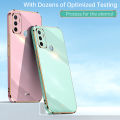 Luxury 6D Plating Soft Casing Silicone Square Frame Phone Case For OPPO A53 2020 4G / A33 4G / A32 4G Phone Case Shiny Bling Back Cover Coque. 