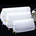 DIY Plastic Weaving Plastic Mesh Cloth White Craft Bag Fixed Grid Sheet Handmade Knitting Crochet Bags Plate Bag Accessories. 