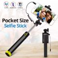 Extendable Selfie Stick Monopod for Iphone Samsung Android IOS Handheld Camera Fold Holder Mini Palo Selfie Tripod 124125640 Styles_LK Online. 