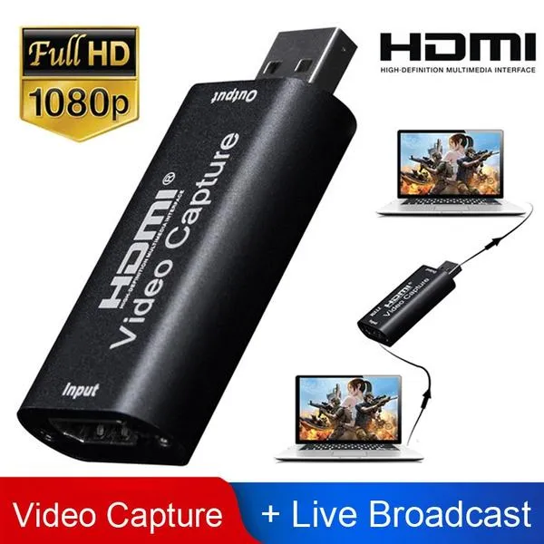 Video Capture Card 4K Video USB capture HDMI card Video Grabber Record ...