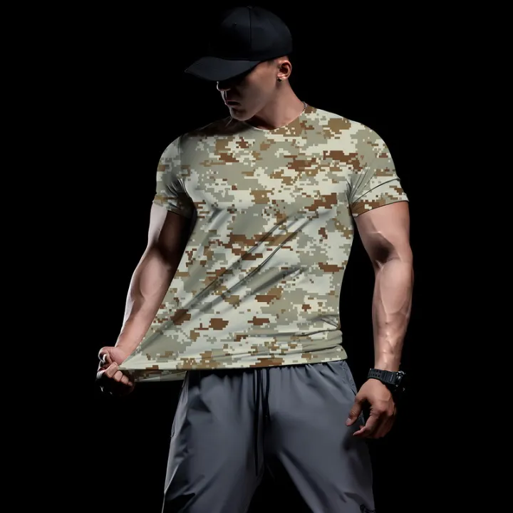 Men%20Running%20T%20Shirt%20Quick%20Dry%20Fitness%20Shirt%20Training%20Exercise%20MOSAIC%20camouflage%20Clothes%20Gym%20Sport%20Shirt%20Tops%20Lightweight%20-%20Image%203